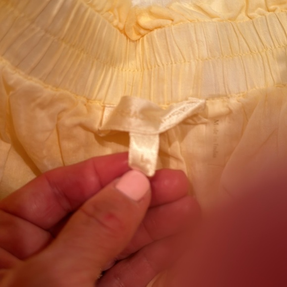 Loveshackfancy Yellow skirt Size Adult large - Picture 2 of 2